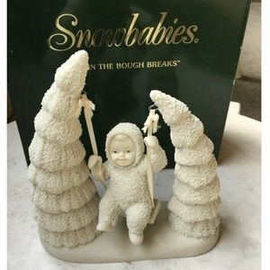 **BOGO! (see below) Dept 56 Winter Tales Snowbabies “When The Bough Breaks”